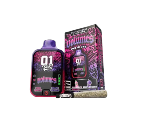 Volumes Pink Sprite X Grape Chiller Disposable